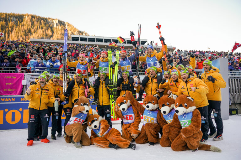 Mit Rückenwind aus Ruhpolding geht es weiter nach Antholz.